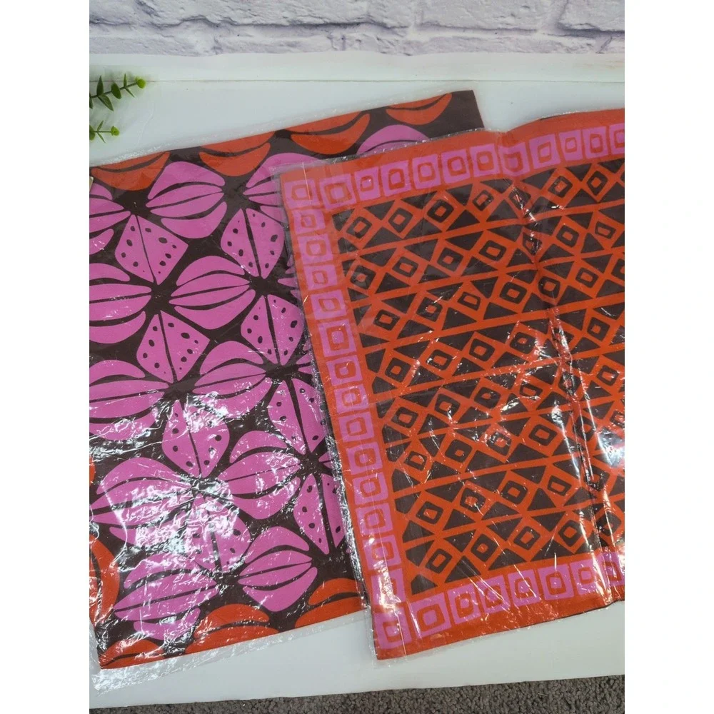RARE NWT SET 2🩷West Elm Pillow Covers 16x16 Africa Floral Accent Zip Pink Orang